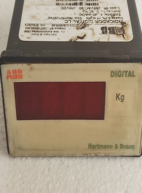 ABBHartmann&BraunN0019643131C指示灯数字工艺