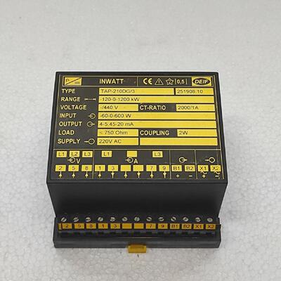 DEIF TAP210DG3 INWATT TRANSDUCER 251908.10
