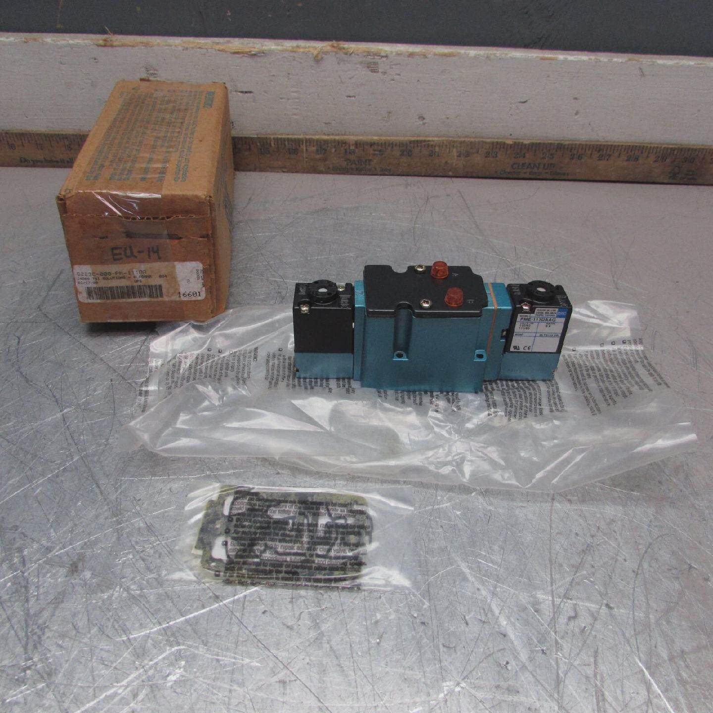 全新MAC阀门6223C000PM111DASOLENOID气门120VAC全新带盒优惠