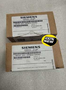 原标原包6ES7231-7PB22-0XA0德国6E询价