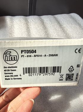 德国易福门ifm PT0504压力传感器，型号PT-010-议价