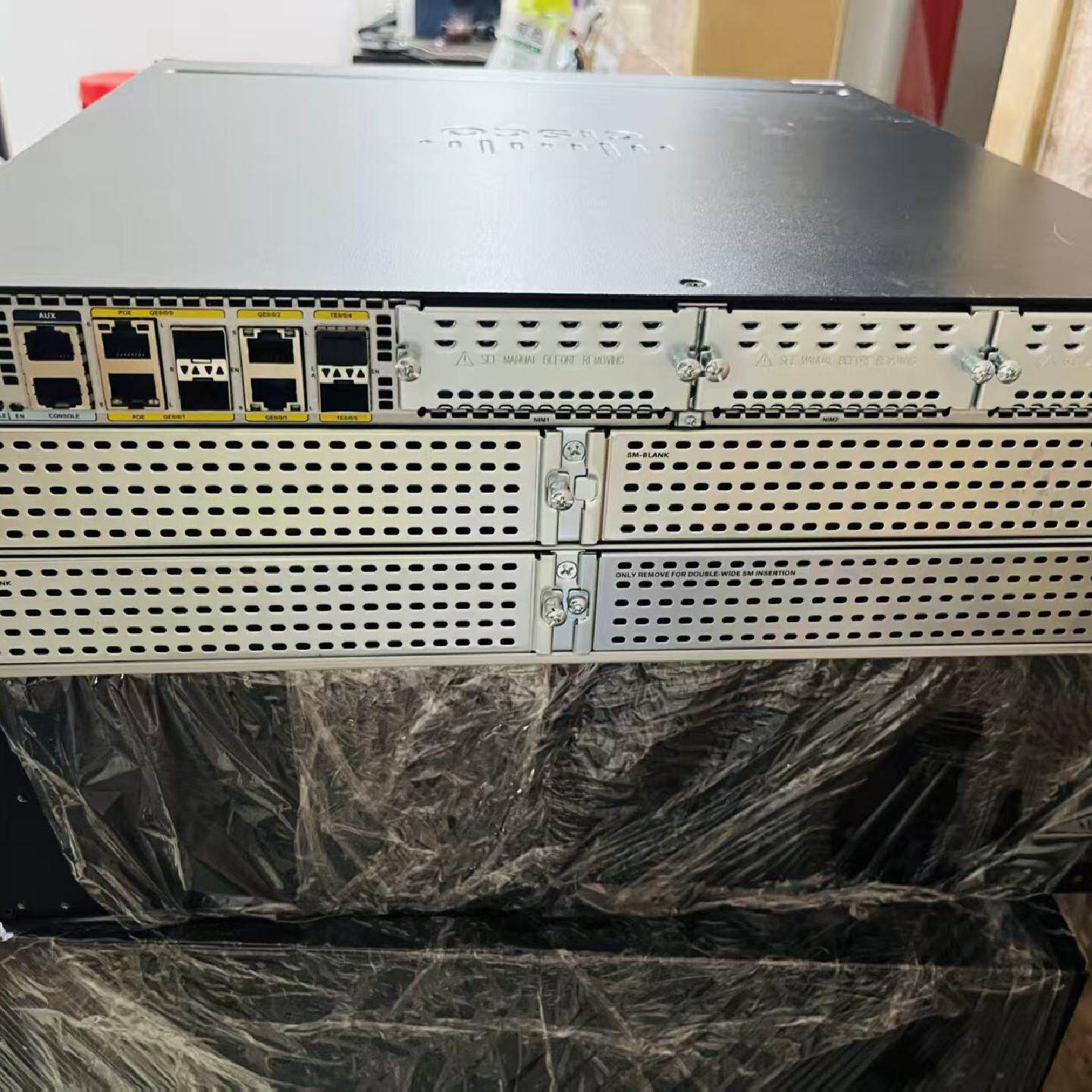 思科ISR4461/K9路由器,原装二手,成色很好,双电源模--议价商品
