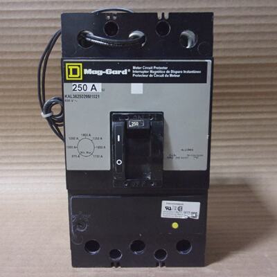 SQUARE D KAL KAL3625029M1021 3 Pole 250 Amp 600V MAGGARD Cir