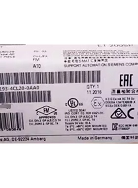 议价西门子6ES7193-4CL20-0AA0 ET200终端模块 6ES71934CL200AA0