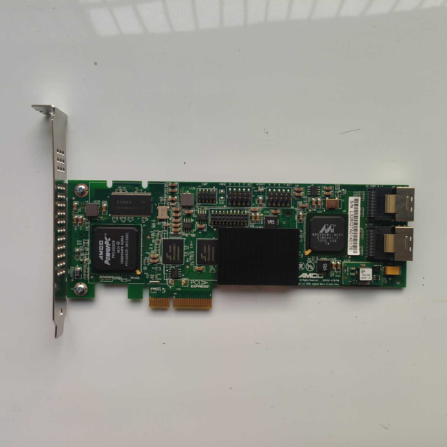 出一块AMCC9650SE-4LPMLPCI-Expre-询价客服