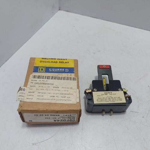 Square D 9065 CO1 Milnor 09F024A Relay 1P SZ1 SQD 9065CO1