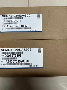配件全新安川伺服电机SGMXJ-02AUA6SC2 200W伺服电机全新议价