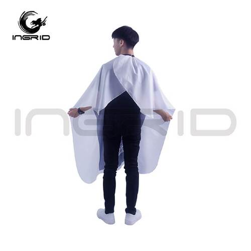 ingrid印花围布发廊专用剪发不沾发披肩美发用品烫染工具焗油围布