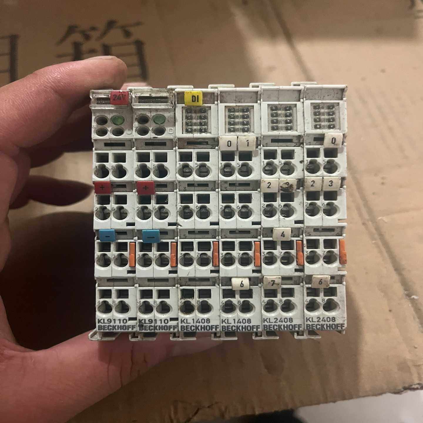 倍福模块，KL9110两片，KL1408两片，KL2408两~询价