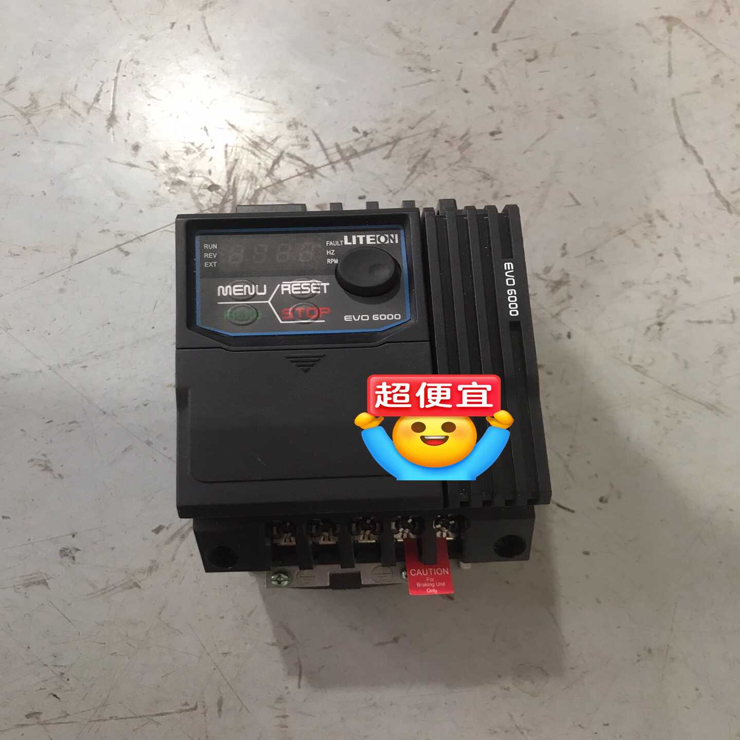 【议价】#变频器9成新光宝变频器EVO600021S1D5E20F适用