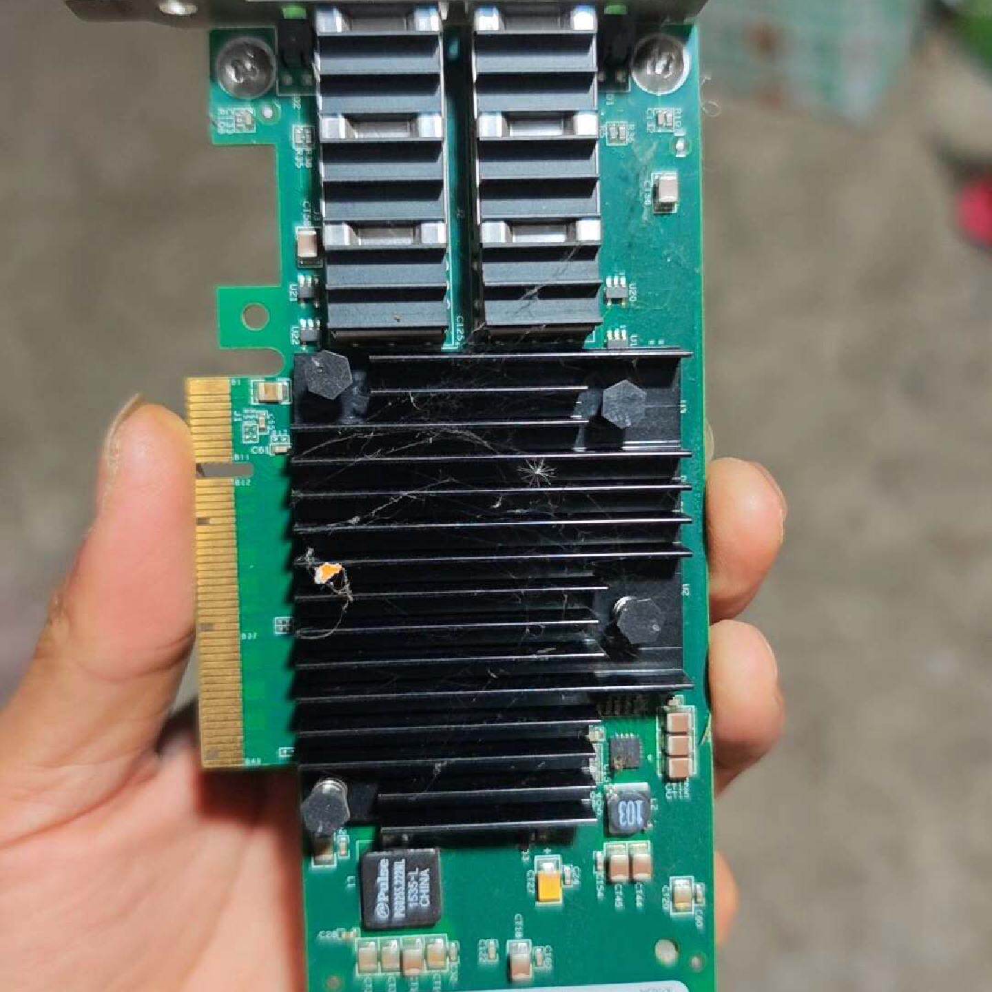 英特尔JL82599ES双口万兆网卡，PCI-E X8接口，议价