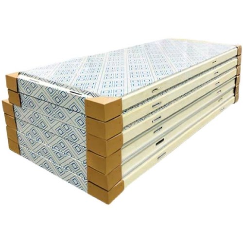 机制聚氨酯净化板冷库彩钢板室内保温板轻质复合夹心泡沫板隔墙板