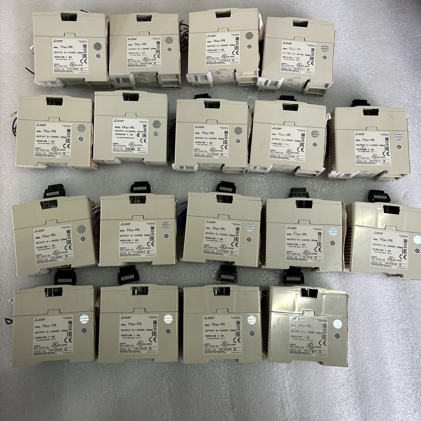议价--三菱定位模块,FX3u-1PG, 需要的可直拍 现货18台。