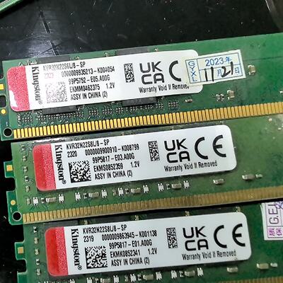 DDR43200HZ8G内存单个300成色很新共3个-议价
