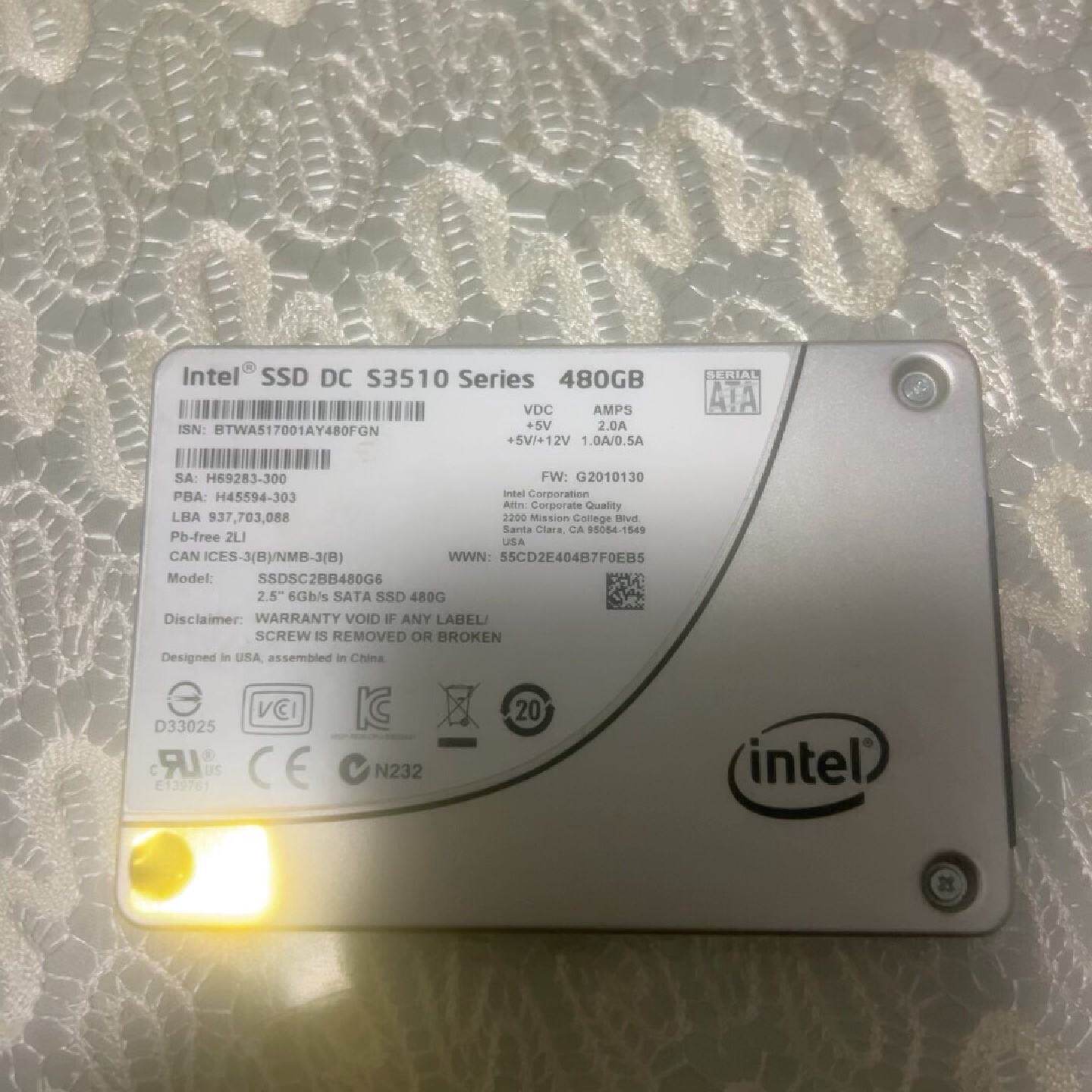 inter s3510 480g 固态硬盘 好的议价