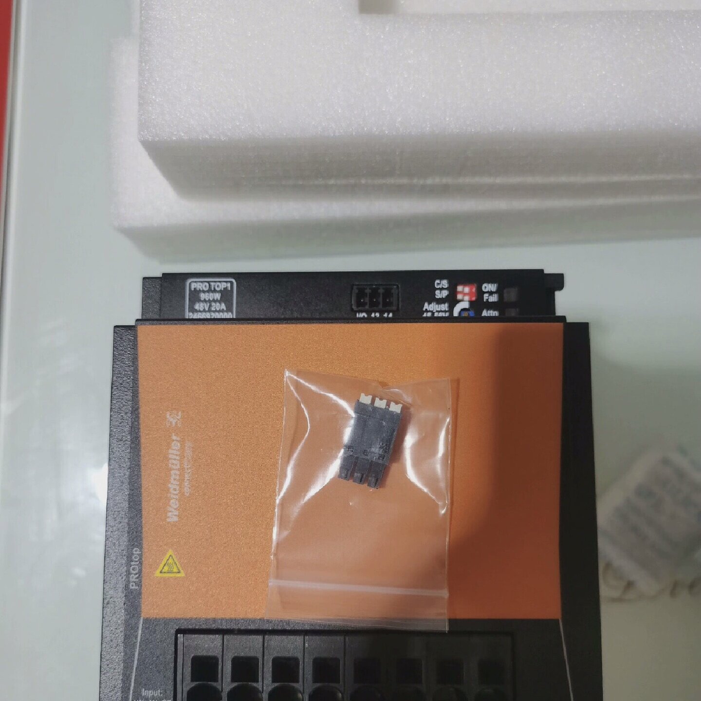 魏德米勒导轨电源  2466920000 PRO TOP1 960W 48V 20A全新原装