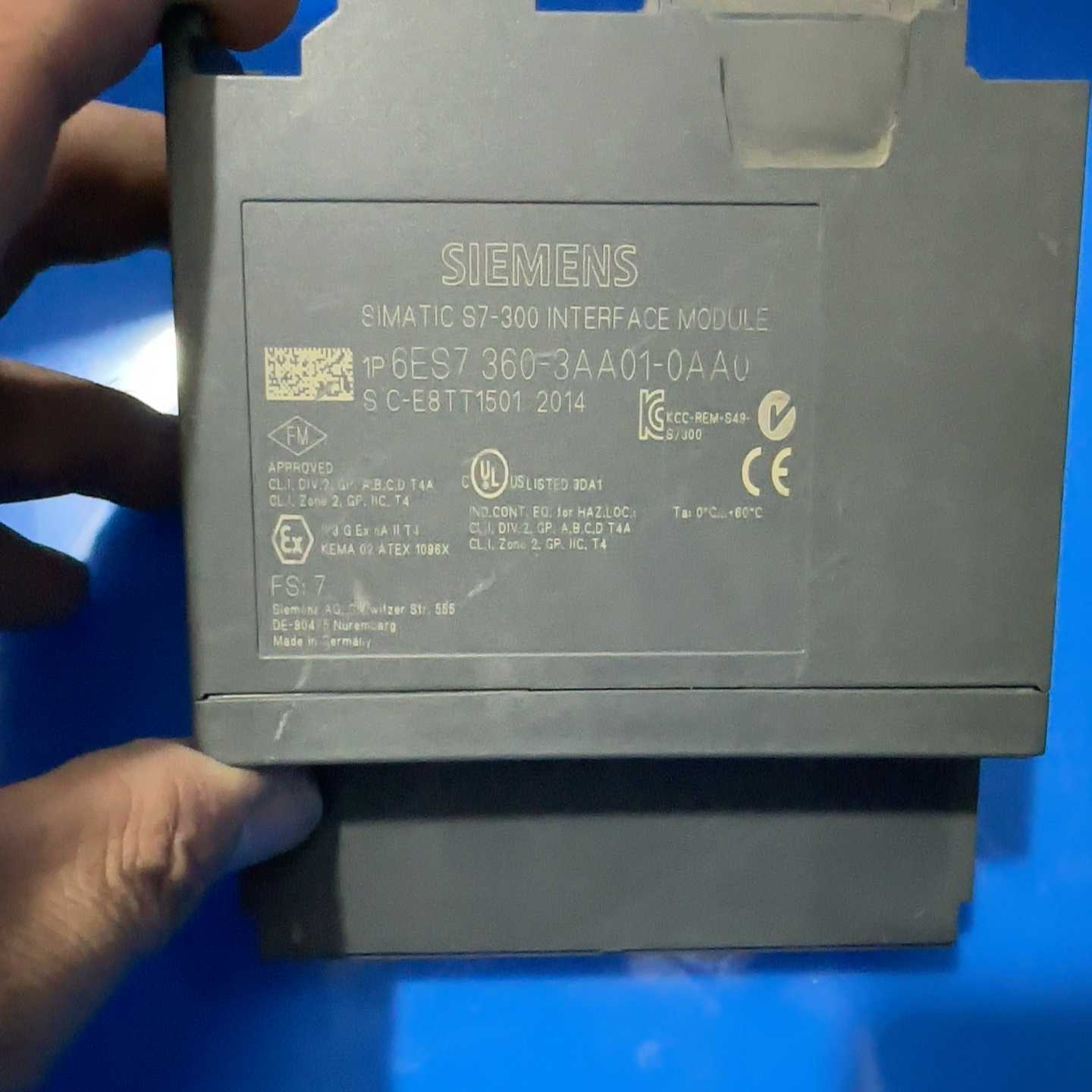 6ES7360-3AA01-0AA0西门子模块，拆机1个-议价