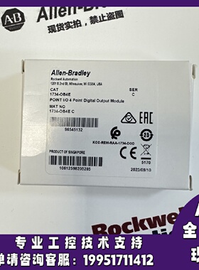 议价AB 1734-OB4E 罗克韦尔 POINT I/O 24V直流4通道数字输出模块