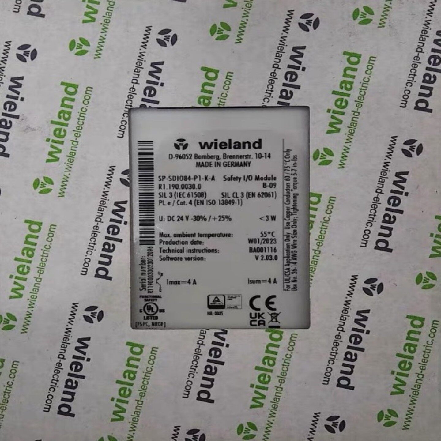 议价议价德国威琅Wieland安全继电器SP-SDIO84-P1-K