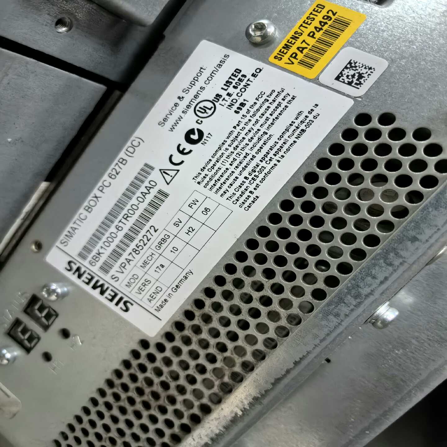 6BK1000-6TR00-0AA0、PC627B，西门子工-议价