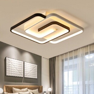卧室灯现代简约led吸顶灯创意个性 新款 家用主卧室灯房间灯具