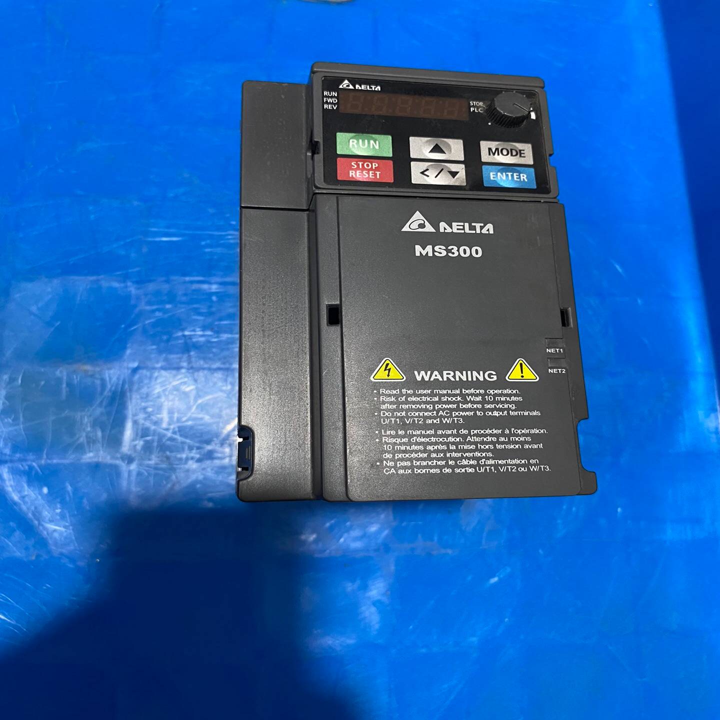 台达变频器，型号VFD9A0MS43ANSAA，实物图拍摄，询价