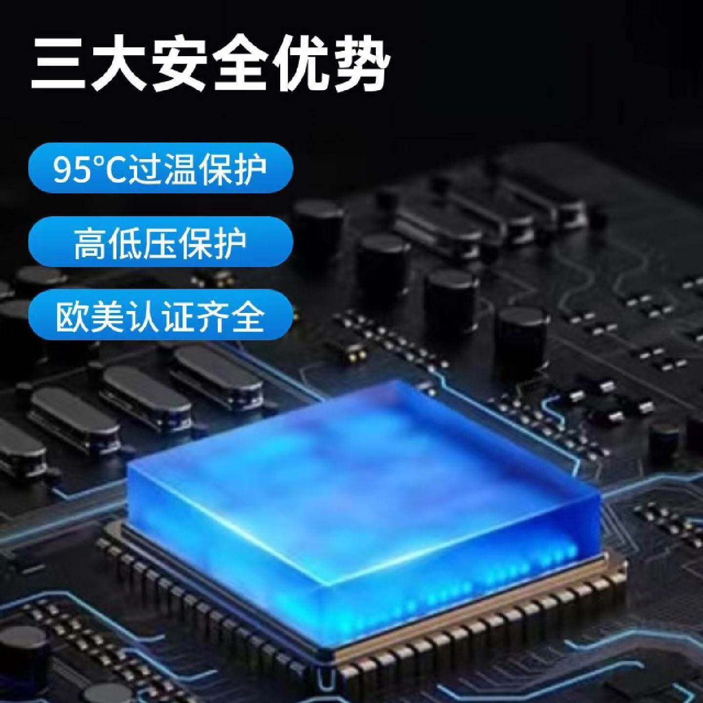 亚马逊跨境爆款暴力涡轮风扇13万转吸尘器无线迷你便携高速吹风机