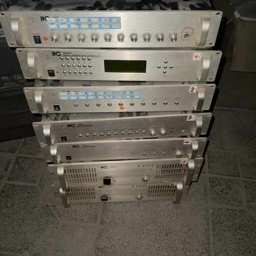ITC广播会议系统，全套设备如图。-议价