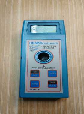 意大利HANNA哈希HI93711余氯测定仪，机身蓝色，带L--议价商品