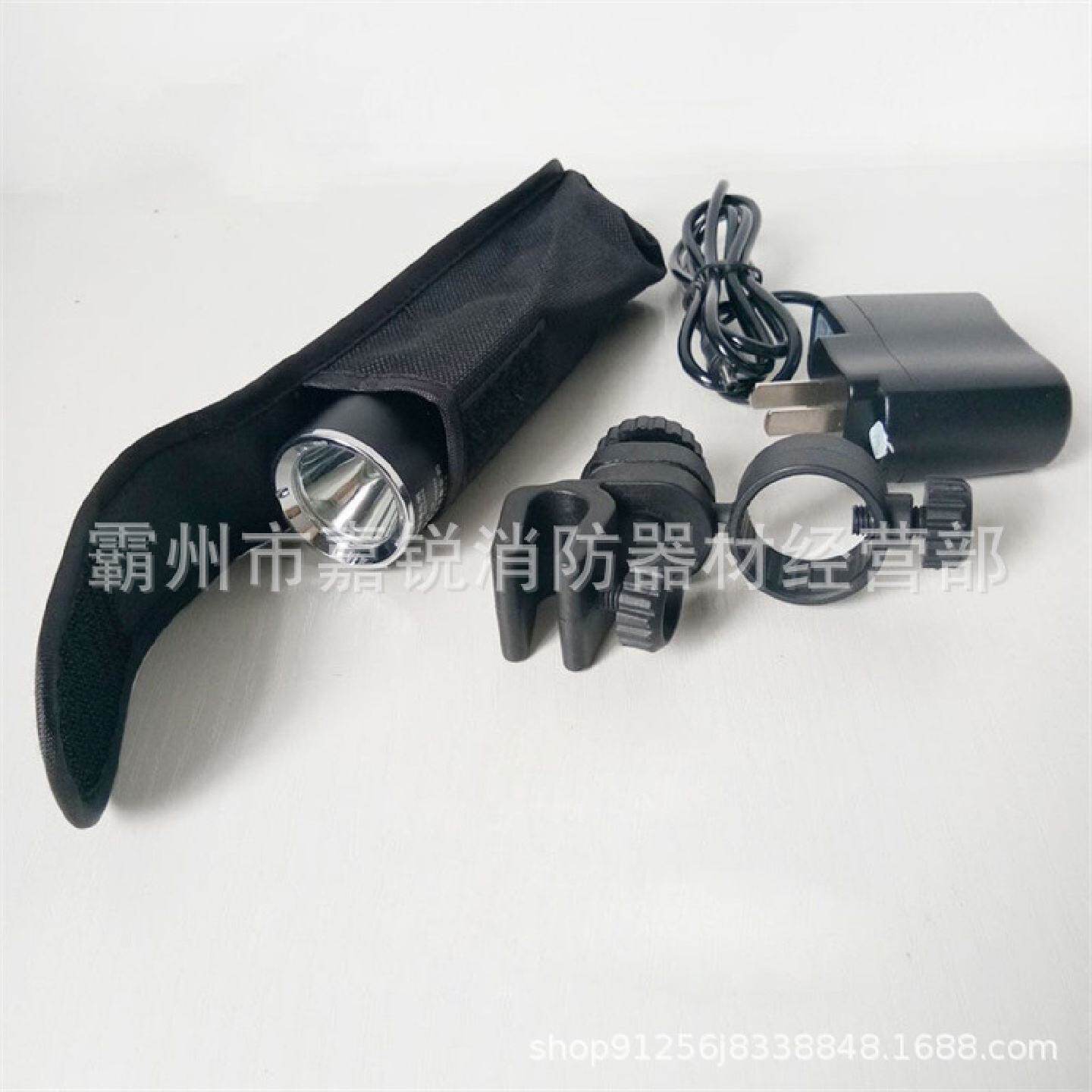 固态消防头灯LED佩戴式防爆照明灯安全帽侧挂头灯微型强光手电筒