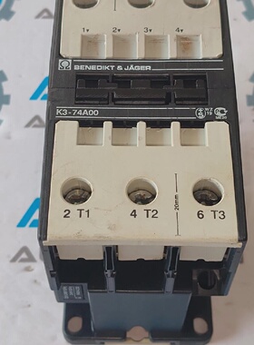 K374A00 Benedikt Jager Contactor 74A 1pc 220240 vac