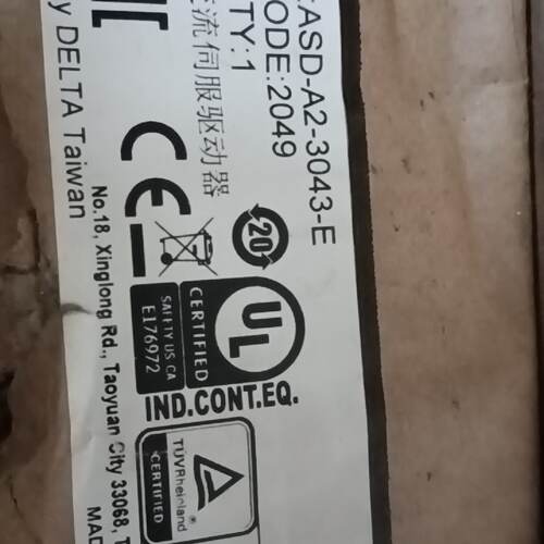 询价台达伺服驱动器ASDA23043E