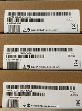 议价6ES7322-1BH01-0AA0数字输出SM322 16 西门子24V DC6es7322-1