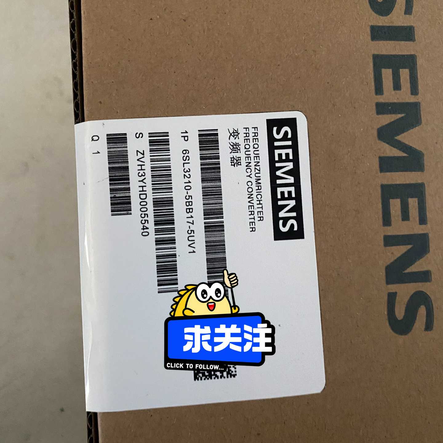 西门子V20变频器6SL3210-5BB17-5UV1 22--议价商品