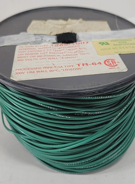 22-AWGGREENSTRANDEDHOOK-UPWIRE775FTTINNEDCOPPER(7X30