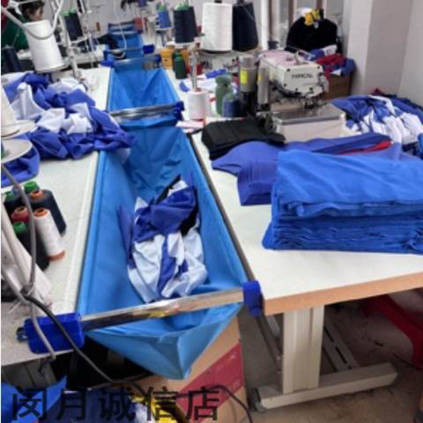 工业缝纫机布衣兜针车斗可伸缩衣车斗带灯架布衣斗平车布兜衣车斗
