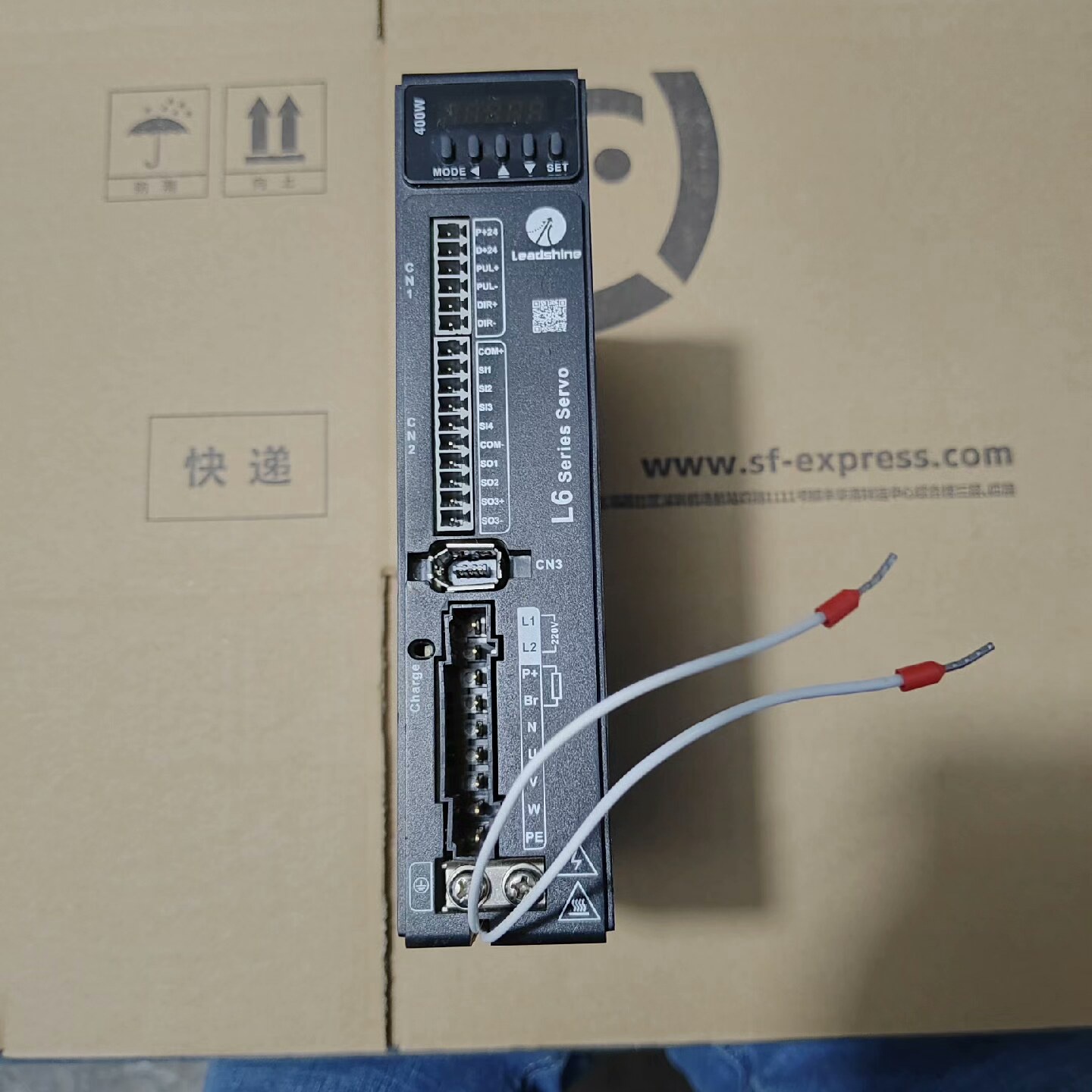 【议价】雷赛伺服驱动器L6400一台不带端子壳子破了一点