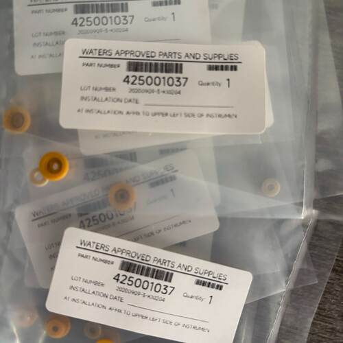 议价【Waters Iclass高压柱塞杆密封圈】全新未使用，适