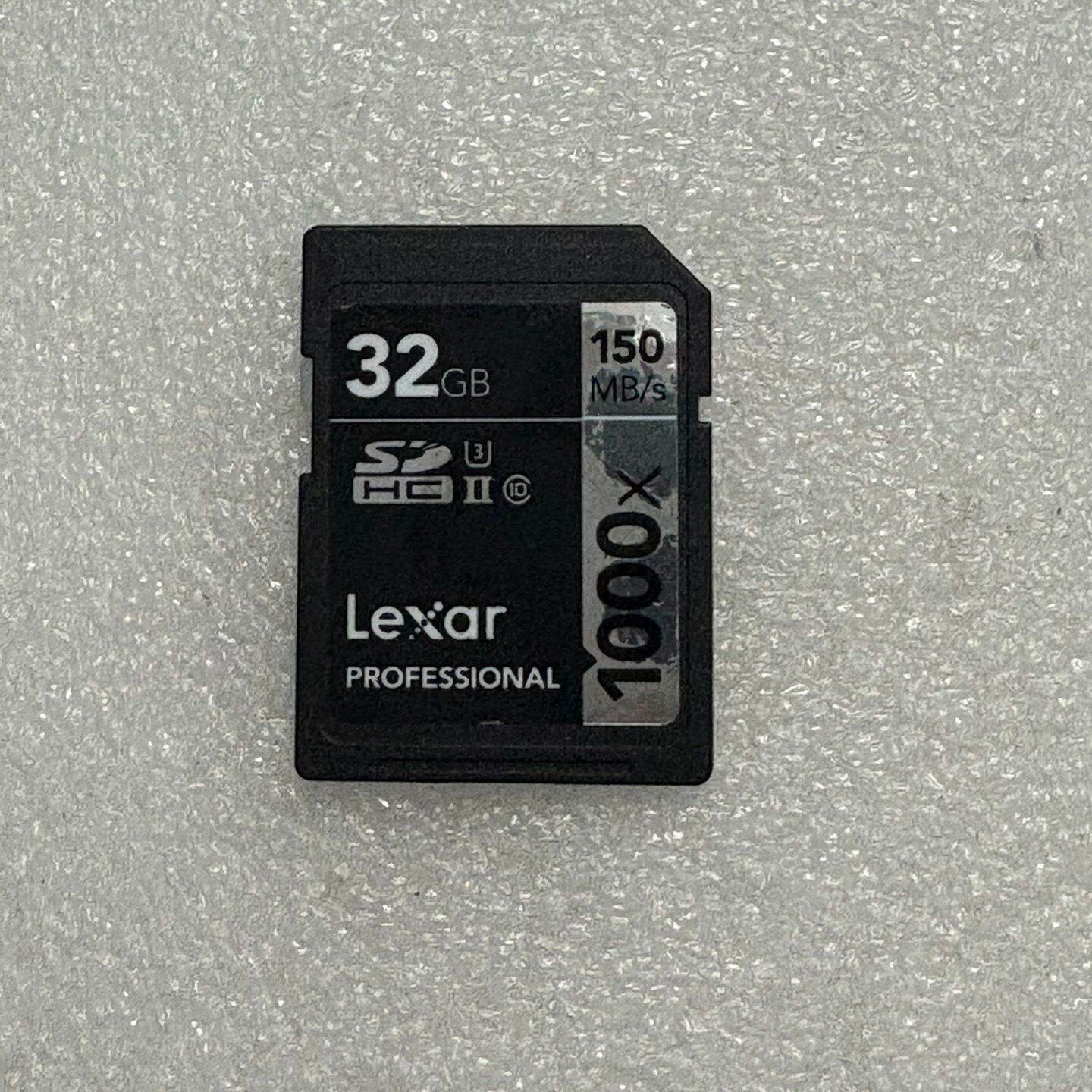 雷克沙Lexar1000x32G高速SD卡V30-询