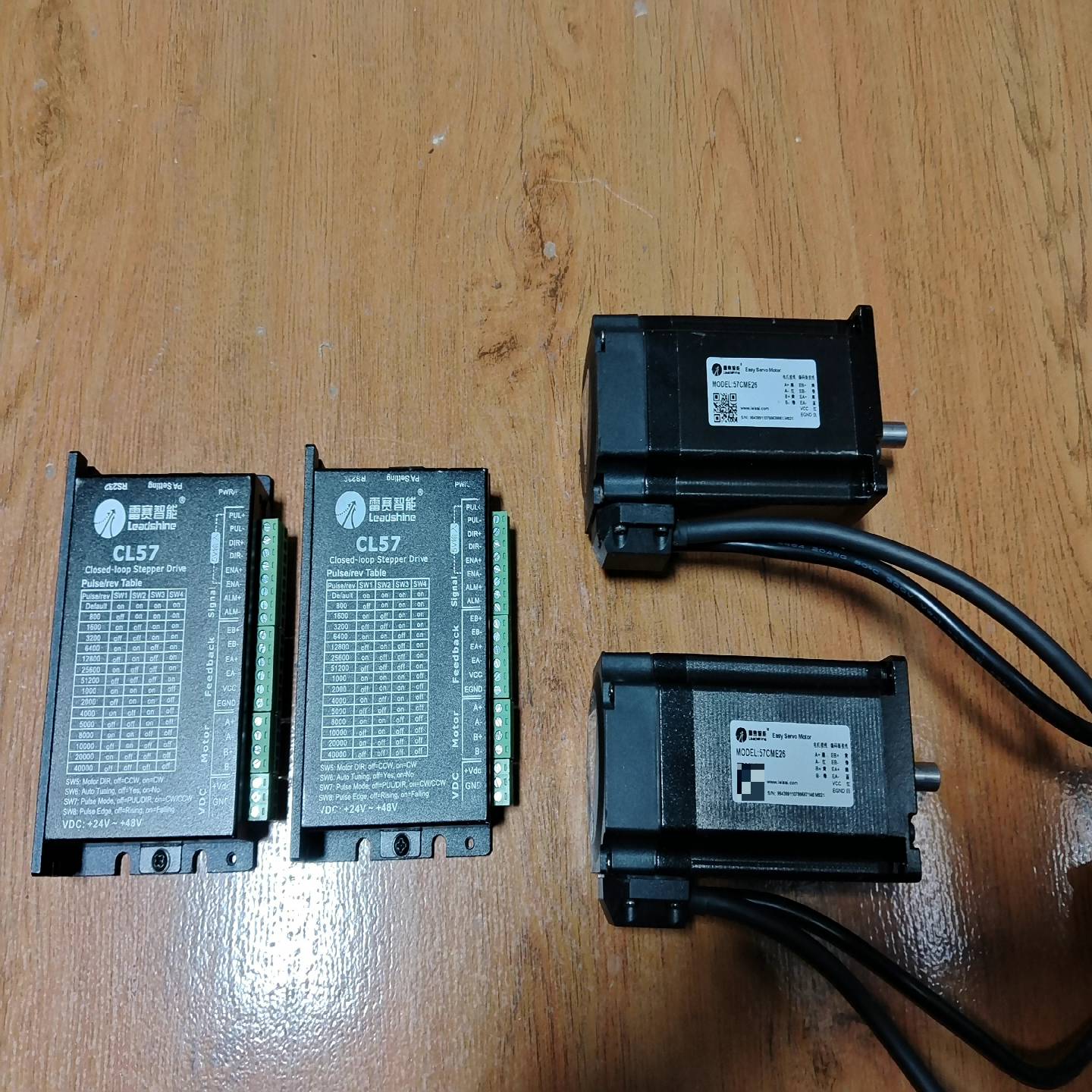 【请询价】雷赛57闭环步进电机CL57电机57CME26功能正常