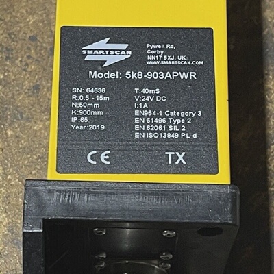 SMARTSCAN 5K8903APWR TX LIGHT CURTAIN USED