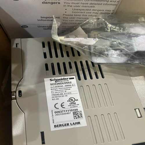 SD326DU25S2配件齐全外包装破损询价