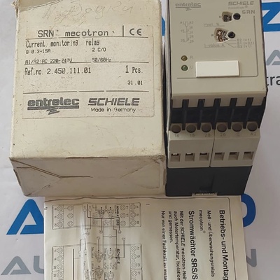 Schiele SRN Mecotron AC220240V Rel Di Monitoraggio Corrente