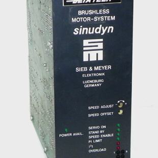 SINUDYN SIEB  MEYER 26.44.0007.4 BRUSHLESS MOTOR SYSTEM 26.4