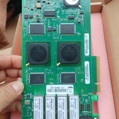 原装QLOGIC QLE2464 4GB 四口光纤通道卡！议价