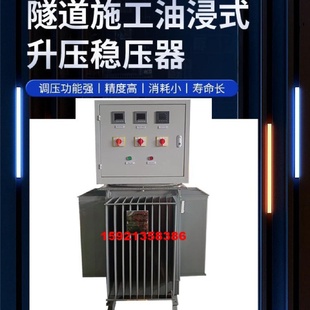 感应稳压器100KVA200KVA400KVA630KVA隧道升压器380V 三相油浸式