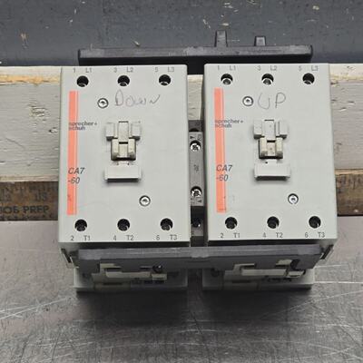 SPRECHER SCHUH CA76000 110120V COIL 100A REVERSING CONTACTOR