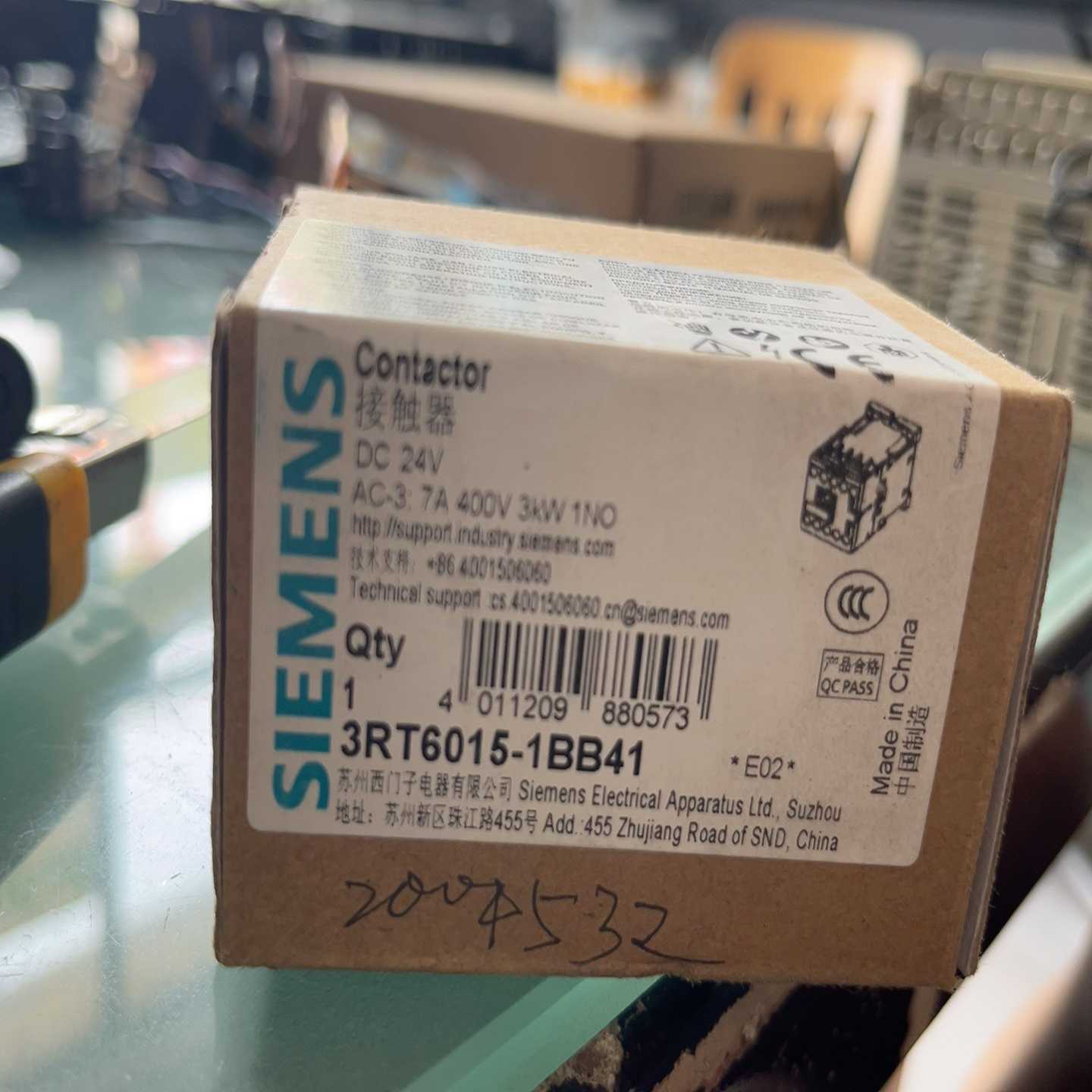 接触器3RT6015-1BB41功能正常询价