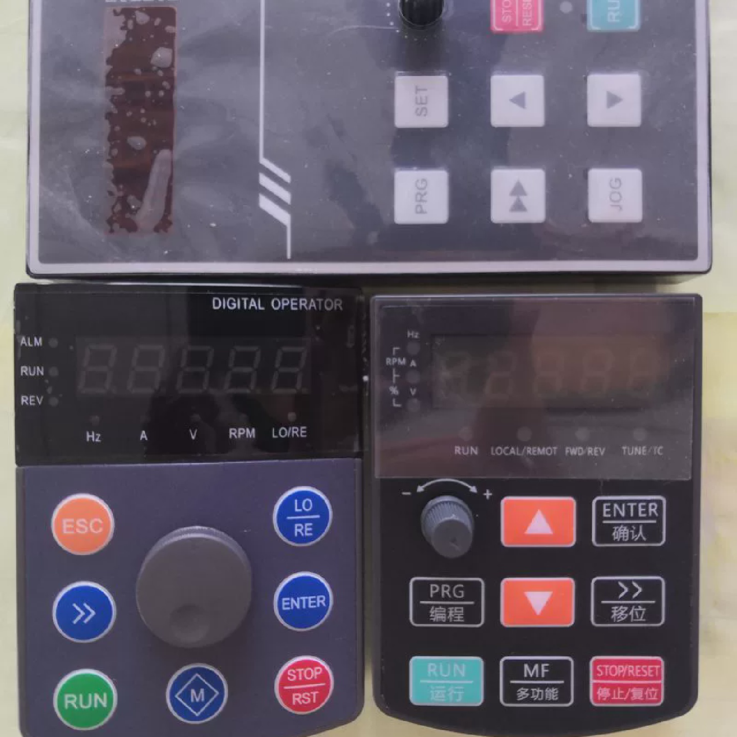 格立特变频器面板VC1500VC2000VC5000VC8000显示控制操作面板