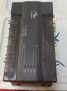 议价汇川PLC主机H2U2416MRXP二手拆机实物拍摄议价